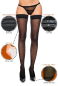 Preview: GLAMORY Dotty 30 Halterlose Strümpfe Punkte Gr. 40 - 62 schwarz G-50503