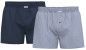 Preview: SEIDENSTICKER 51006 Boxershorts 2er Pack M - XXL blautöne 23