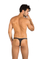 Preview: EROS VENEZIANI Herren String 5405 Kunstleder
