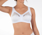 Preview: NATURANA 5515 Soft BH mit Spitze 80 - 105, B - F weiß light beige
