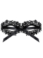 Preview: OBSESSIVE Guipure Maske A710 schwarz