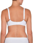 Preview: NATURANA 7208 Minimizer Bügel BH mit Schale 75 - 95, B - F weiß schwarz