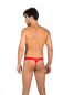 Preview: EROS VENEZIANI Herren String Clipverschluss 7305E rot
