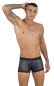 Preview: EROS VENEZIANI Herren Pant / Boxer / Hip 7378 schwarz