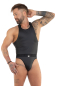 Preview: EROS VENEZIANI Herren Stringbody 7509 schwarz