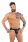 Preview: EROS VENEZIANI Herren Jock String 7515 schwarz