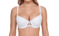 Preview: SUSA 80B Sonderpreis Dirndl BH 7667 Push Up mit Bügel und Schale 7weiß