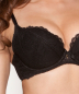 Preview: GOSSARD 7711 BLACK / SCHWARZ Push Up Bügel BH 70-100, A-I