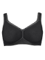 Preview: SUSA 90B Sonderpreis Soft-BH 7758 gemoldet ohne Bügel ORGANIC COTTON schwarz 004