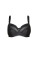 Preview: SUSA Soft BH 8138 SANTORIN ohne Bügel 70-100, B-F schwarz 004