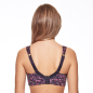 Preview: SUSA Soft BH 8156 ohne Bügel 80-120, B-G purple print (364)