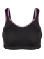 Preview: SUSA 100c Sonderpreis Sport BH 8170 ohne Bügel schwarz-pink 244