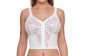 Preview: SUSA 105B Sonderpreis Longline BH 9606 weiß 003 ohne Bügel