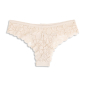 Preview: COTONELLA adc87 Brazilian Slip mit Spitze MY PIZZO 38-44 beige (cipria)