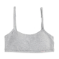 Preview: COTONELLA add22 Bustier mit herausnehmbarer Schale Gr. 70-85 grau melange