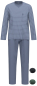 Preview: AMMANN 9249 Pyjama / Schlafanzug lang Gr. 48-64 in 3 Farben