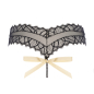 Preview: BRACLI 3327 Betty Page Collection BRIEF open schwarz S, M, L, XL