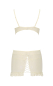 Preview: AVANUA 10204 Negligee BIANCA ecru S/M, L/XL