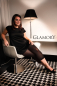 Preview: GLAMORY Velvet 80 Leggings Gr. 40 - 62 in schwarz G-50168