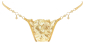 Preview: LUCKY CHEEKS Luxury String GOLD FEVER - LC196GF