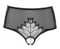 Preview: BRACLI 1813 Kyoto Collection HIGH WAIST BRIEF / SLIP open schwarz S, M, L, XL
