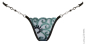 Preview: LUCKY CHEEKS Luxury V-String JADE GIRL - LC319JG