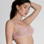 Preview: LUCKY CHEEKS Bralette / Bustier TRANSPARENT ROSE - LCCT014TR