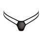 Preview: LUCKY CHEEKS Luxury String VENUS IN BLACK Diamond - LC357TBDT