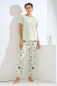 Preview: LISCA 023458 POMPEYA Pyjama / Schlafanzug S-XXL spring flowers SF
