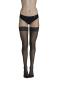 Preview: LISCA 050024 Hold Up 15 Halterlose Strümpfe S-L schwarz 02