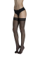 Preview: LISCA 050024 Hold Up 15 Halterlose Strümpfe S-L schwarz 02