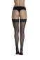 Preview: LISCA 050024 Hold Up 15 Halterlose Strümpfe S-L schwarz 02