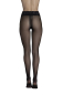 Preview: LISCA 050018 Selection 30 Strumpfhose mit Spitzenbund S-XL schwarz 02