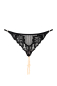 Preview: BRACLI 2411 London Collection G-STRING open Plus (XL) schwarz