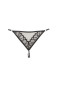 Preview: BRACLI 2811 Manhattan Collection G-STRING open schwarz S, M, L, XL