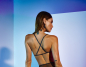 Preview: BRACLI 2832 Manhattan Collection BH/BRA  CROSSED schwarz S, M, L, XL