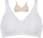 Preview: NATURANA 86020 Soft BH Entlastungsträger 80 - 105, A - D  weiß light beige
