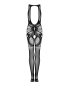 Preview: OBSESSIVE Bodystocking open 21084 schwarz S/M/L Onesize