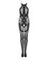 Preview: OBSESSIVE Bodystocking open 21084 schwarz S/M/L Onesize