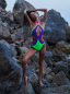 Preview: OBSESSIVE 20478 Badeanzug PLAYA NORTE Größe S, M, L