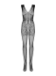 Preview: OBSESSIVE Bodystocking open 20356 schwarz S/M/L Onesize
