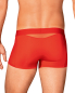 Preview: OBSESSIVE 21022 Boldero Pant / Short S/M, L/XL rot mit Netz