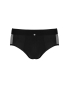 Preview: OBSESSIVE 21023 Boldero Slip S/M, L/XL schwarz mit Netz