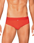 Preview: OBSESSIVE 21024 Boldero Slip S/M, L/XL rot mit Netz