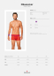 Preview: OBSESSIVE 21034 Pant / Short S/M, L/XL rot mit Musterung