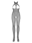 Preview: OBSESSIVE Bodystocking open 20722 schwarz S/M/L Onesize