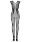 Preview: OBSESSIVE Bodystocking open 20857 schwarz S/M/L Onesize