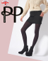 Preview: PRETTY POLLY Stumpfhose Premium Fashion Ribbed OneSize schwarz  - PN AVQ6