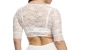 Preview: SUSA 5568 Dirndlbluse halbarm Gr. 30 - 48 weiß 003