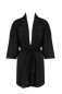 Preview: CASMIR 10278 Peignoir / Kimono SYBILLA schwarz S/M, L/XL, XXL/XXXL